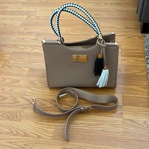 Bebe satchel handbag
